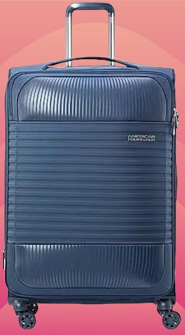 American Tourister Soft Luggage Ensign Blue 4