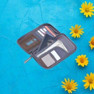 Passport Holder Grey 1