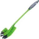 ANTIBACTERIAL DOUBLE HOCKEY TOILET BRUSH