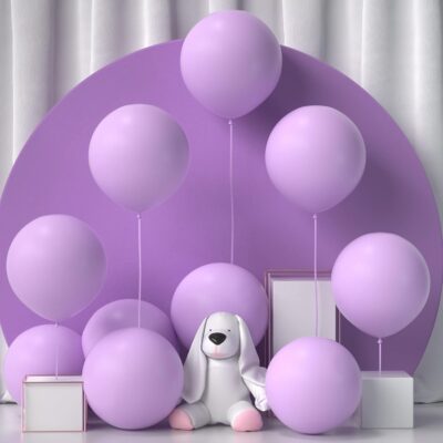 1.5 G Macaron Balloons Mix Colors (Yash-850 Mix 50 Pcs)