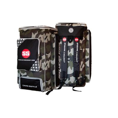 SS Classic Camo Duffle Green Cricket Kit Bag