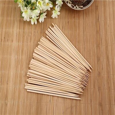 20cm Bamboo Skewers – Natural Wooden Sticks for BBQ, Kabobs, Fruits, Vegetables, Grilling, Appetizers & Party Snacks – Eco-Friendly Biodegradable Disposable Pack