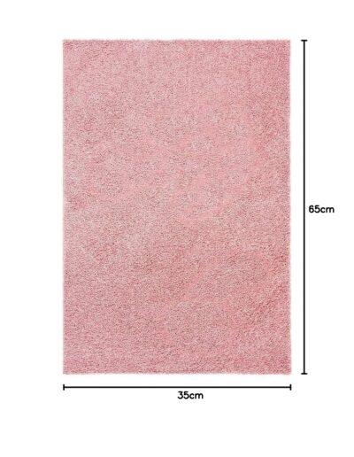 Ultra-Soft Shaggy Area Rug for Bedroom & Living Room – Grey (2x4 ft)