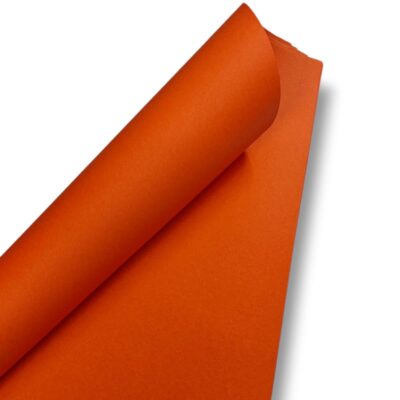 Orange Chart Sheets - Pack of 5, A1 Big/Full Size Size Pastel Sheets Art & Craft DIY Projects, Plain/Unrulled, Size: 72x56 Centimeters, 200 GSM Thickness.