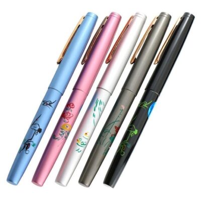 Hero Pen Original Fountain Ink Pen Iridium Nib Model 343 Multicolour - Pack of 3