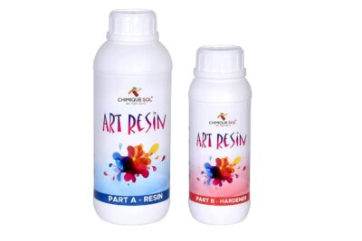 Crystal Clear UV Resistant Long- Lasting Smooth Finish Easy to Use All Surface Non-Toxic Epoxy Art Resin Formula (Resin + Harderner, 1500g)