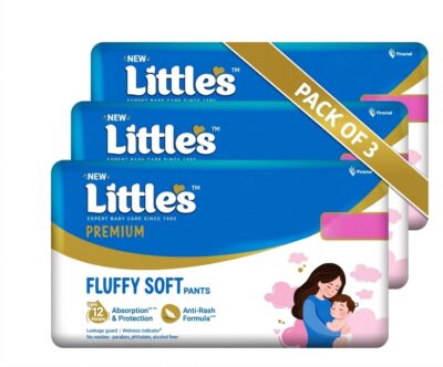 Little's DryCare Baby Pants with 10-Hour Comfort Protection - Large (60 Count)