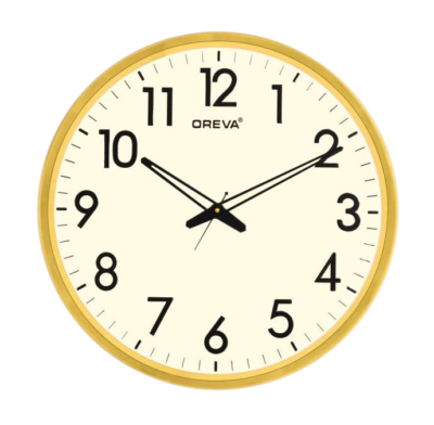 WALL CLOCK MODEL NO:(AQ-5867SS)