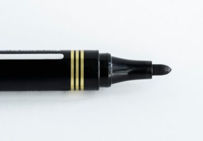 black marker pen isolated whtie background 53876 18006