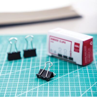 deli w38566 binder clips 15 mm body black color pack of 10 product images orvj31aq7vp p607251376 6 202401081953