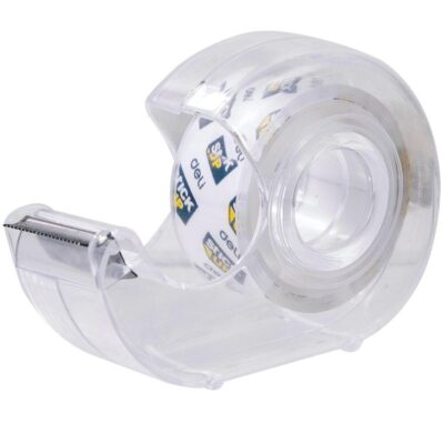 deli wa30211 office tape disp 18mm 7 62m deli wa30211 office tape dispenser 18mm 7 62m transparent body pack of 3 product images orvzwh0og5j p606999975 2 202312291600