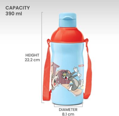 390 kool prime 400 insulated kids water bottle 390 ml light blue original imagu3647zuh5ugs
