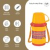 470 angelina 500 plastic insulated flask 470 ml orange bpa free original imaghy2agctavctf
