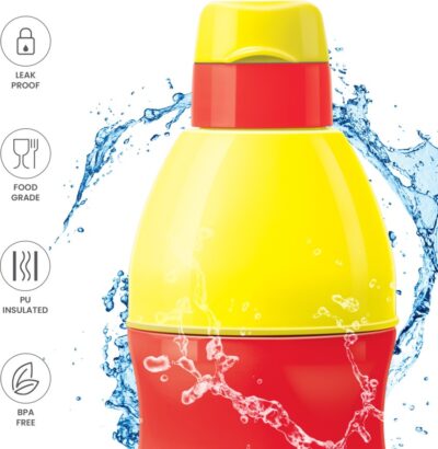 500 kool buddy 600 plastic insulated water bottle with straw for original imagrfqzqftzcwru