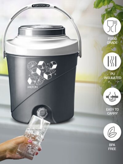 6fc83cf0 5e20 4fc1 a72c fec765e947d31712551366190 Milton Grey New Kool Stallion 22 Insulated Plastic Water Jug 2