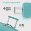 American Tourister Trolley Turquoise3