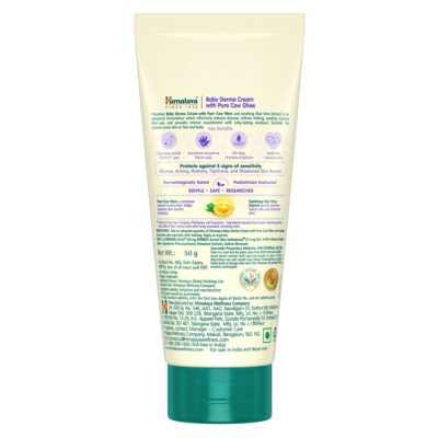 BABY DERMA CREAM WITH PURE COW GHEE 50G TUBE BOP