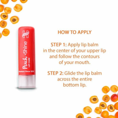 Himalaya Herbals Peach Shine Lip Care Howtoapply 1500x