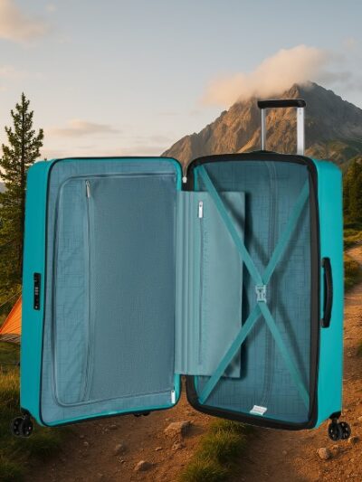 american tourister aerostep trolley misura grande espandibile turquoise tonic 5400520207791 7 removebg preview