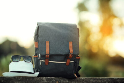 backpack with sunset scaled
