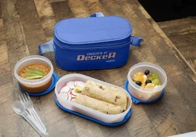 milton blue square double decker plastic lunch box 240 ml pack of 3 product images orvxunjm8ro p603154771 1 202307242012 1