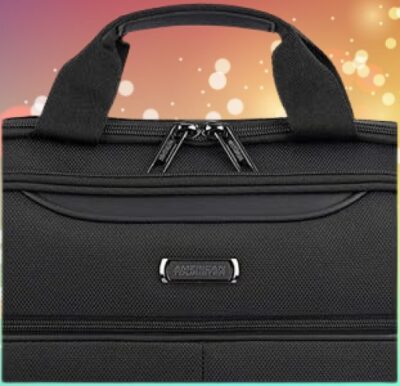American Tourister Bass Briefcase Black 5