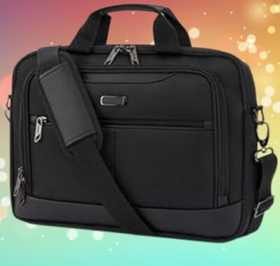 American Tourister Bass Briefcase Black 6 removebg preview