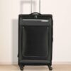American Tourister Trolley Soft Luggage Black 1