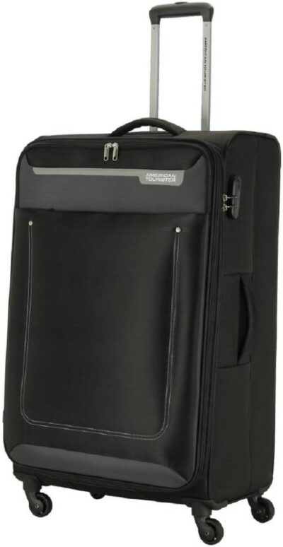 American Tourister Trolley Soft Luggage Black 2