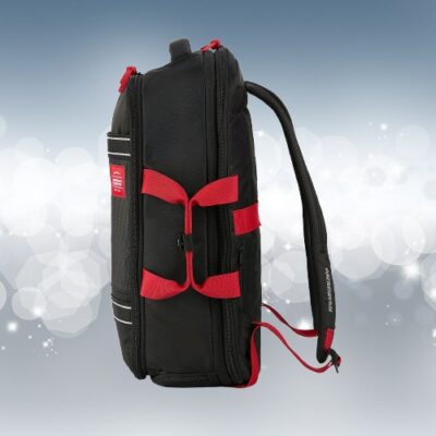 Aston Backpack Black Checks 5
