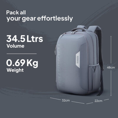 Brett Backpack Grey 1
