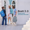 Brett Backpack Grey 6