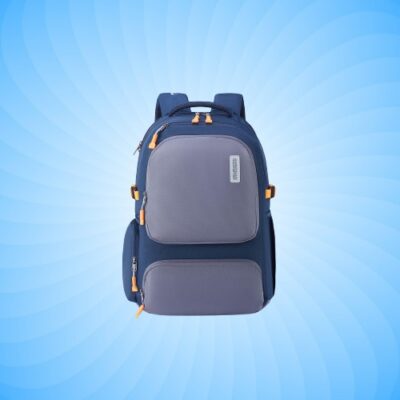 Brett Backpack Navy Grey 2