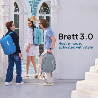 Brett Backpack Vallarta Blue 2