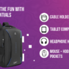 Skybags GAMERAZE 03 GAMING LAPTOP BACKPACK 2
