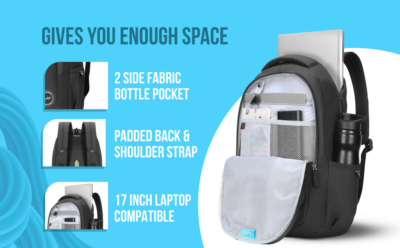 Skybags GRAD 05 LAPTOP BACKPACK Grey