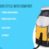 Skybags GRAD PRO 03 LAPTOP BACKPACK Yellow 5