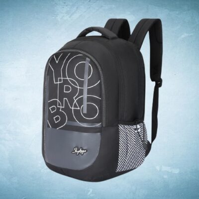Skybags KLAN 03 SCHOOL BACKPACK BLACK 7