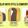 Skybags TRIBE PLUS 04 BACKPACK Yellow 1