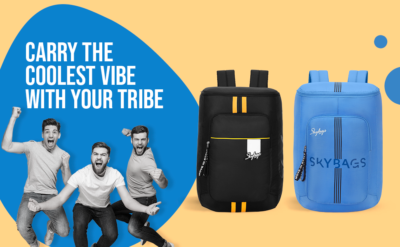 Skybags TRIBE PRO 01 BACKPACK Black 4