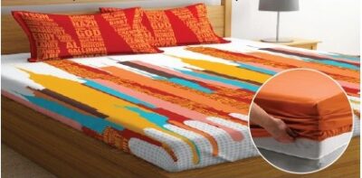 Cotton super soft fitted bedspread set gentle