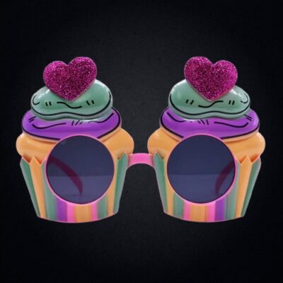 Funny Cupcake Goggles for Birthday Bash Party (DC-018)