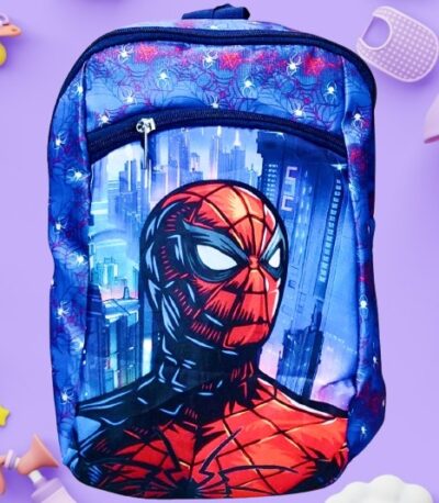 Spiderman Pictured Kids Backpack (Model 012)