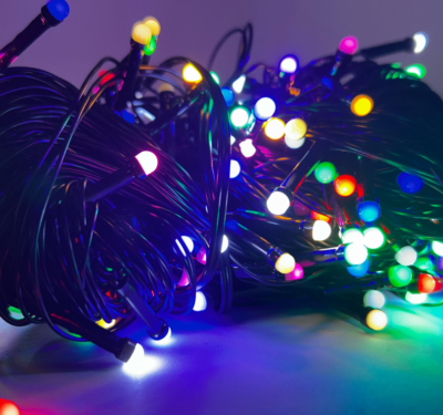 8 MM Multicolor Serial String Rocket LED Lights (6 Colors)