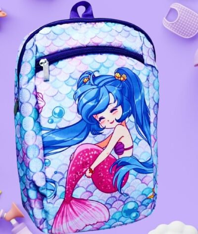Mermaid Pictured Kids Backpack (Model 014)