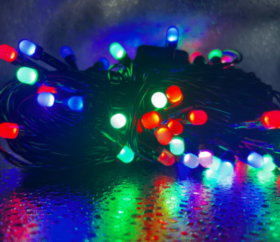 8 MM Frosted RG/RB Multicolor Serial String LED Lights