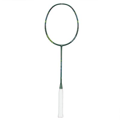 Li-Ning Axforce Cannon Unstrung Badminton Racquet for Professional Players|5U6|80-84 Grams|Maximum String Tension - 31lbs, Deep Teal