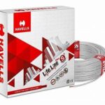 havells life line plus S3 single core HRFR PVC insulated unsheathed cable (copper conductor) - WHFFDNA1X75 Y (HRFR) 0.75 SQ MM 90 meter length grade 1100V (multicolour)