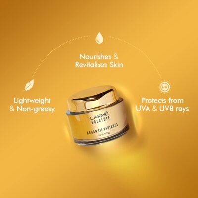 Lakme Absolute Argan Oil Radiance Overnight Oil-In-Creme, 50 g