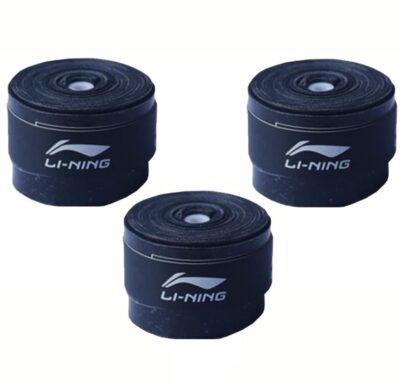 Li-Ning GP-20 Badminton Raquets Grip 3pc (Black)